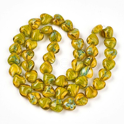 Millefiori Glass Beads Strands GLAA-T023-34I-1