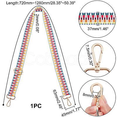 Cottn Knitting Bag Strap FIND-WH0071-02A-1