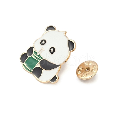 Panda Theme Enamel Pins JEWB-J006-02E-KCG-1