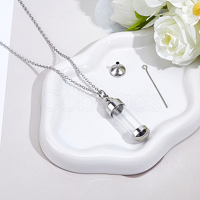 DIY Pendant Necklaces Making Kits DIY-CN0003-76P-1
