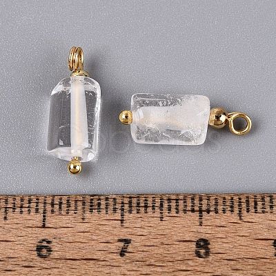 Natural Quartz Crystal Pendants GG-N004-01G-01-1