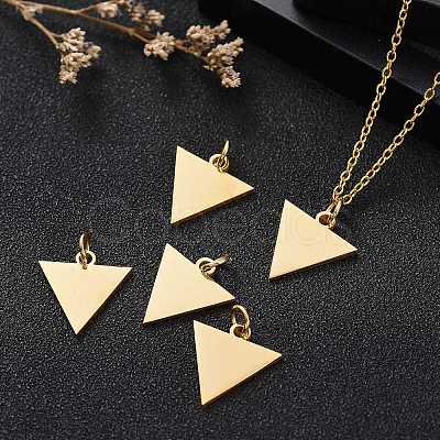 Ion Plating(IP) 304 Stainless Steel Pendants STAS-I311-22G-1