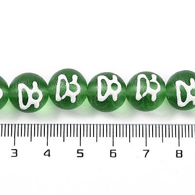 Handmade Lampwork Beads GLAA-B021-07B-09-1