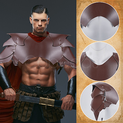 PU Leather Armour AJEW-WH20020-028-1