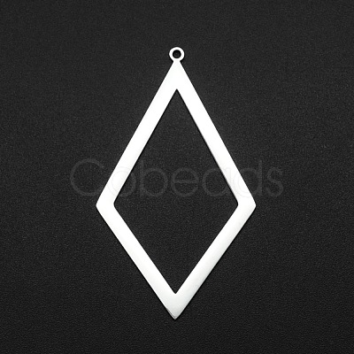 Non-Tarnish 201 Stainless Steel Big Pendants STAS-N090-LA044-1