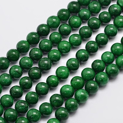 Natural Malaysia Jade Beads Strands X-G-A146-8mm-B04-1