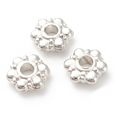 Rack Plating Alloy Spacer Beads KK-J277-29-1
