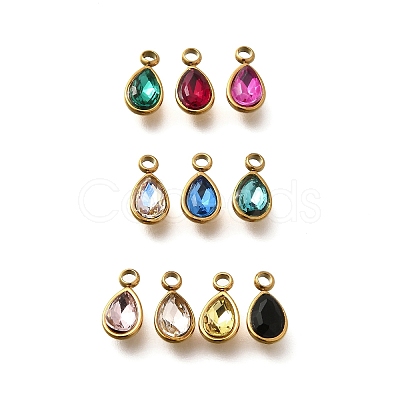 304 Stainless Steel Pendants STAS-Q346-04G-1