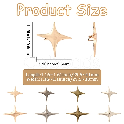8Pcs 8 Styles Zinc Alloy Lapel Pins for Backpack Clothes JEWB-CJ0003-67-1