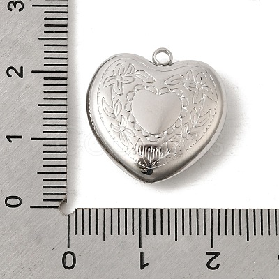 304 Stainless Steel Pendants STAS-B128-11A-P-1