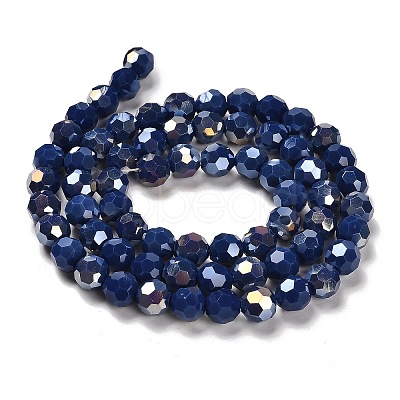 Opaque Glass Beads Stands EGLA-A035-P8mm-B09-1