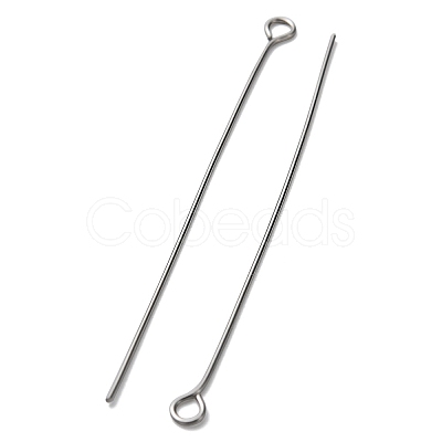 304 Stainless Steel Eye Pins STAS-YW0001-39-1