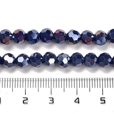 Opaque Glass Beads Stands EGLA-A035-P6mm-B09-1