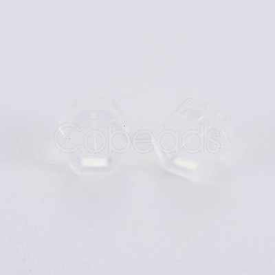 Silicone Ear Nuts SIL-N004-06-1