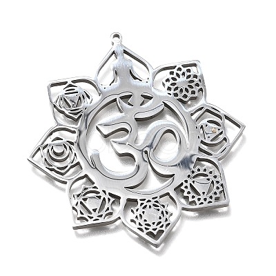 304 Stainless Steel Big Pendants SA-CBA5609-05P-1