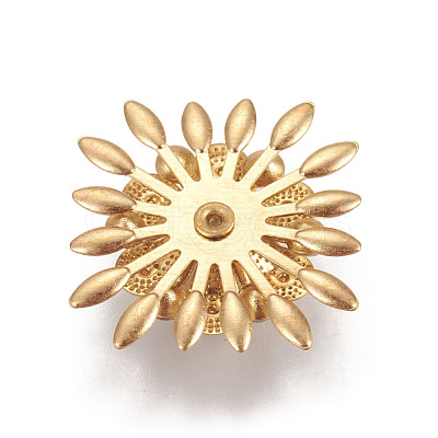 Brass Bead Caps KK-F793-04-1