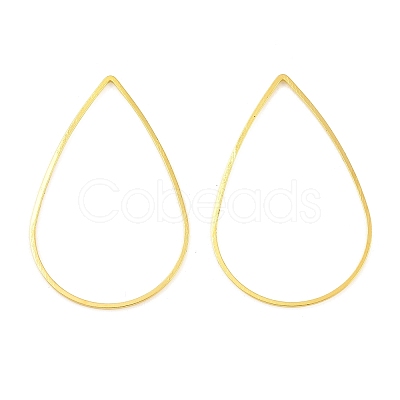 Brass Links X-EC03125x38mm-G-1