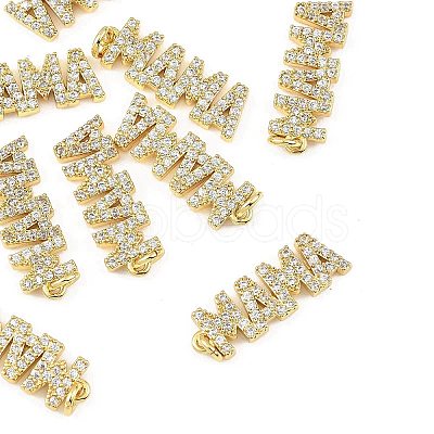 SHEGRACE Mother's Day Brass Clear Cubic Zirconia Pendants XGRQ1R068-359G-1