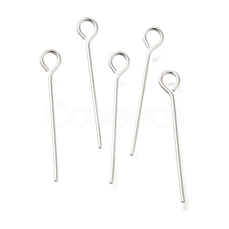 Brass Eye Pins KK-H502-02C-S-1