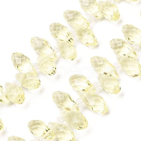 Crystal Glass Beads Strands GLAA-D033-37-1