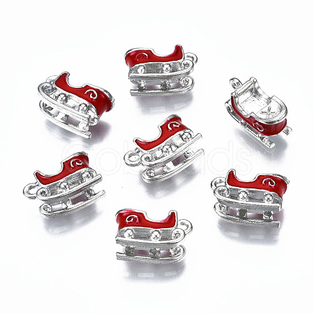 Alloy Enamel Pendants ENAM-Q443-011-RS-1