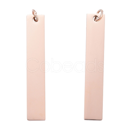 Ion Plating(IP) 304 Stainless Steel Pendants STAS-I311-14A-RG-1
