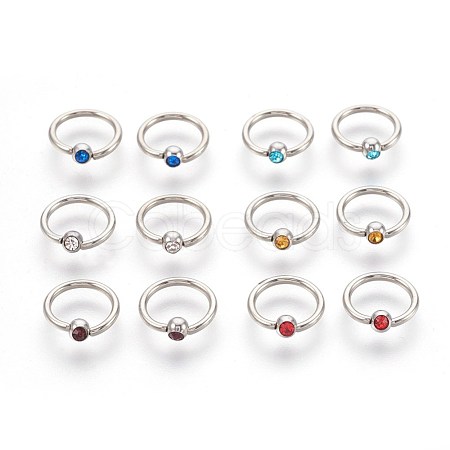 304 Stainless Steel Body Jewelry X-AJEW-L071-G-1