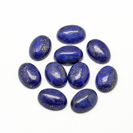 Natural Lapis Lazuli Cabochons X-G-R415-30x40-33-1