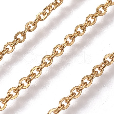 Ion Plating(IP) 304 Stainless Steel Cable Chains CHS-E018-10G-01-1