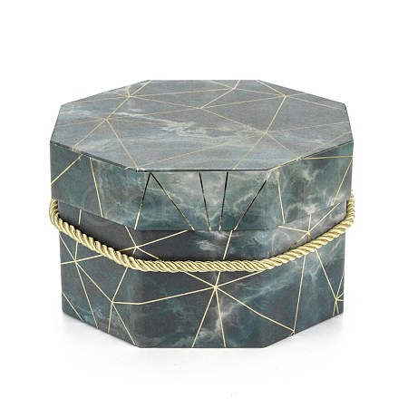 Valentine's Day Marble Texture Pattern Paper Gift Boxes CON-C005-02B-02-1