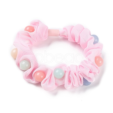 Cloth Elastic Hair Ties OHAR-H002-02D-1