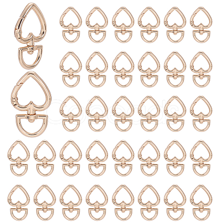 36Pcs Zinc Alloy Swivel Clasps FIND-GO0004-31-1