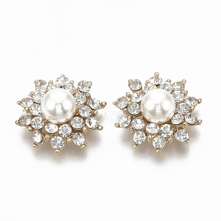 Alloy Cabochons RB-S048-34-1