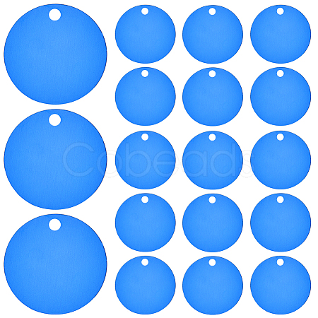 25Pcs Aluminum Pendants FIND-SP0002-68B-01-1