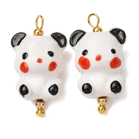 Handmade Porcelain Pendants PR-CBA8966-15G-1