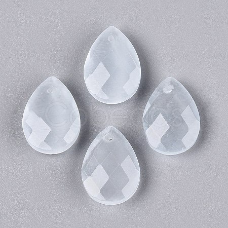 Cat Eye Pendants G-N362-13R-1