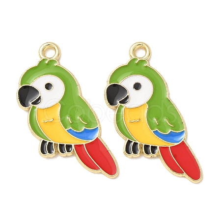 Alloy Enamel Pendants X-AL-CBA2679-06B-G-1