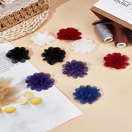 20Pcs 5 Colors Polyester Costume Accessories DIY-LP0003-57B-1
