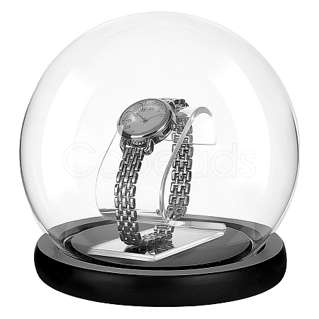 1Pc Acrylic Display Stands for Watch ODIS-PH0001-87B-1