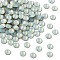 Preciosa&reg Crystal Hotfix Flatback Stones, Czech Crystal, Round(438 11 612 Chaton Rose VIVA 12 &reg), 51000 Chrysolite Opal, SS12(3.3~3.5mm)