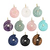 Natural & Synthetic Gemstone Pendants G-H353-02G-1