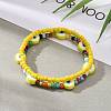 Glass Seed Beads Stretch Bracelets BJEW-JB06291-01-7