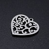 Non-Tarnish 304 Stainless Steel Pendants A-STAS-T046-JN254-1-2