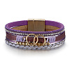 PU Imitation Leather Multi-strand Bracelets for Women WG551B6-01-2