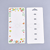 Cardboard Hair Clip Display Cards CDIS-T003-14-2