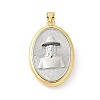 Brass Pendants KK-P294-10G-G-1