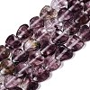 Transparent Glass Beads Strands GLAA-Q106-06A-01-1