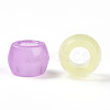 Transparent Luminous Acrylic Beads OACR-N137-34-4