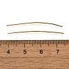 Brass Flat Head Pins KK-H502-01F-G-3
