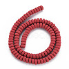 Handmade Polymer Clay Beads Strands CLAY-N008-22-3